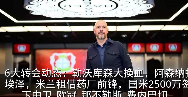 6大转会动态：勒沃库森大换血，阿森纳搞定埃泽，米兰租借药厂前锋，国米2500万签下中卫_欧冠_那不勒斯_费内巴切