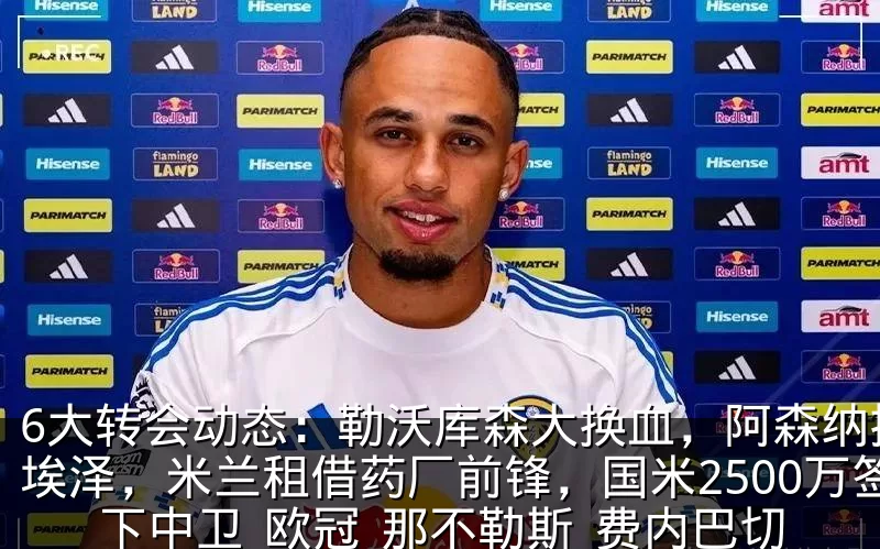 6大转会动态：勒沃库森大换血，阿森纳搞定埃泽，米兰租借药厂前锋，国米2500万签下中卫_欧冠_那不勒斯_费内巴切